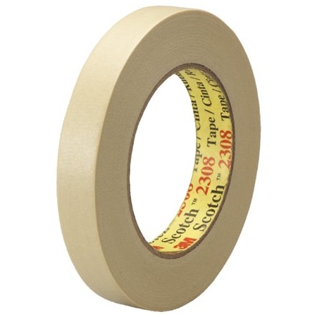 3M 3/4'' x 60 yds. 3M 2308 Masking Tape, 48PK BUY00023115